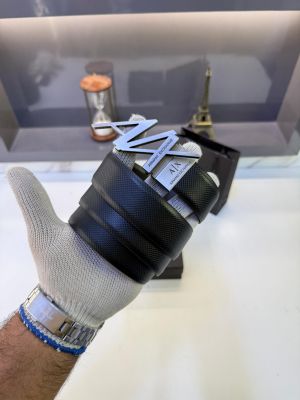 Ax_Arma_Grey Black Premium Quality Reversible Belt Fa 1385