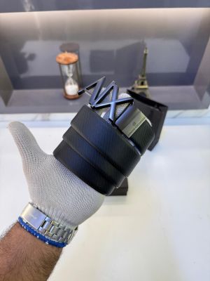 Ax_Arma_Exchnage Black Premium Quality Reversible Belt Fa 1383