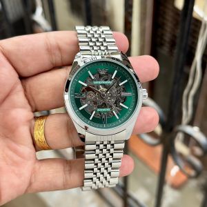 Emporio Armaa_ni Antonio Automatic Silver-Green