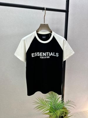 Essential Black Round Neck Super Premium T-shirt F3630-BL