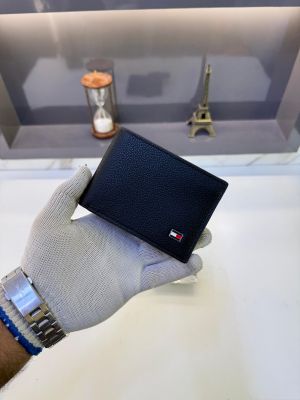 Tomm_Hilfiger Black Premium Quality Wallet Fa 1221