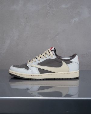 Nikke Air Jordan Retro 1 Low X Travis Scott Reverse Mocha 390
