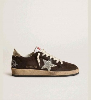 Golden Goose Ball Star Brown Beige