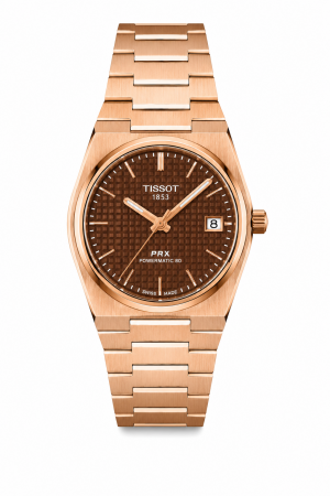 Tissoot PRX Powermatic 80 Copper Brown Dial