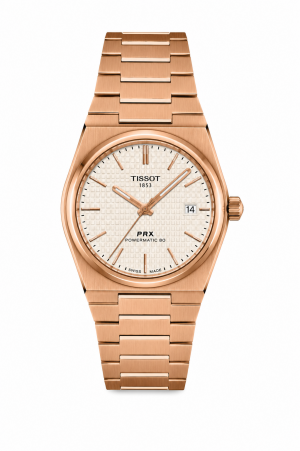 Tissoot PRX Powermatic 80 Copper White Dial