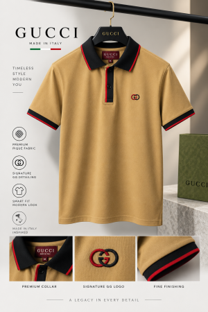 Guccci Premium Polo T-Shirt 2365
