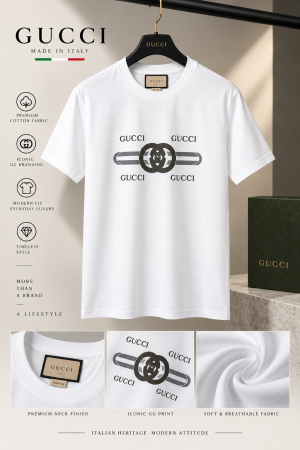 Guccci Premium Round Neck T-Shirt 1902