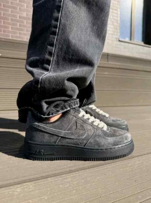 Nikee Airforce 1 Low Grey Black 728