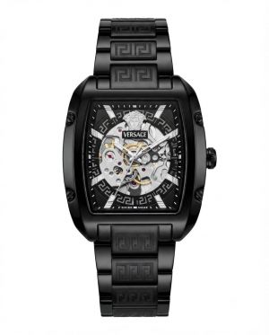Versace_e Dominus Sktl Men Automatic Full Black