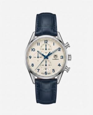 TAG heuee_r Carrera Caliber 1887 Blue white Dial