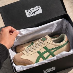 Onitsuuka Tiger Mexico 66 Beige Grass Green 338