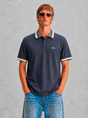 HUG-O BOSxS IMPORTED STORE ARTICLE POLO T-SHIRTx