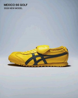 Onitskaa Tiger Mexico 66 Golf Yellow Black 2717
