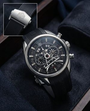 Tag Heuee_r Carrera Paris EiffelTower Black-Silver