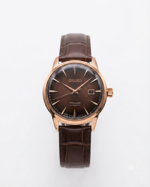 Seiko Presage Automatic Leather copper Dial
