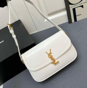 Ysl solferino shoulder bag with og box(2435-white)