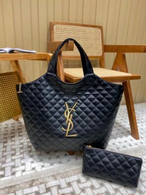 YSL Saint Laurent ICare Maxi Shopping Bag For Women with Dust bag(1479