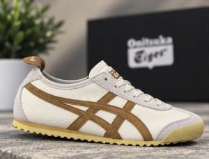 Onitsuuka Tiger Mexico 66 Cream Brown Womens 355
