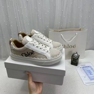 WMN Chloe Premium Lauren low-top canvas sneakers whit og box