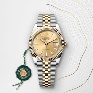 Rolee_x Oyster Perpetual Date Just 2Ton Gold Yellow