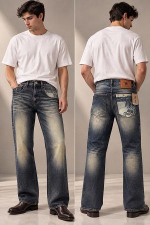 BURBERRRY Premium_Quality_Imported_Denim_GZ_0486