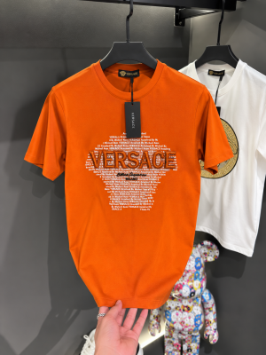 Versac Premium Round Neck Tshirt Orange