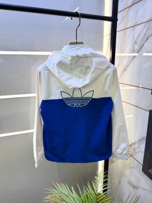 Adida Blue Imported Back Print Super Premium Wind Shetter Jacket F3377-BU