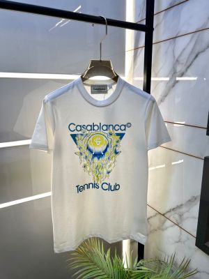 Casablanca White Premium Round Neck T-shirt F5036-W2