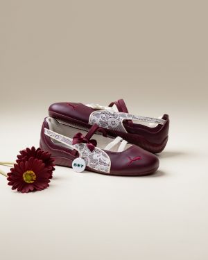 WMN Pummaa Speedcat Ballet Lace Maroon