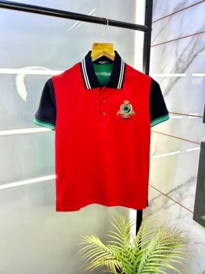 Sale Hacket Red Polo Premium Collar Neck T-shirt F2827-RE