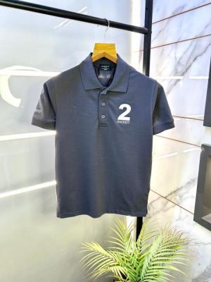 Sale Hacket Grey Polo Premium Collar Neck T-shirt F2827-GY