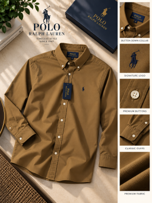 Ralp Lauren Premium Cotton Lycra Shirts 2568