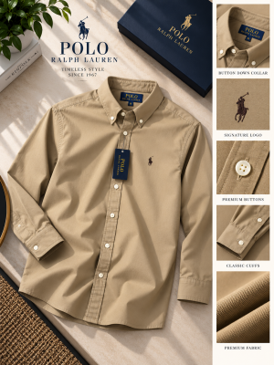 Ralp Lauren Premium Cotton Lycra Shirts 2572