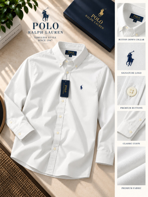 Ralp Lauren Premium Cotton Lycra Shirts 2574