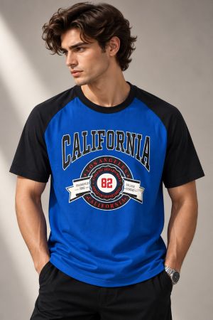 ZARRA John Life Premium Quality Embossed Print Round Neck Tshirt GZ_0488