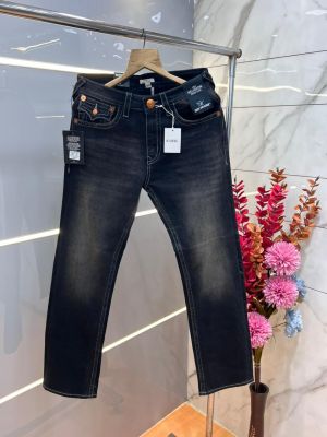 Tru Religio n Green Shade Straight fit Premium Imported Stretchable Lycra Fabric Denim with Back Flap pocket Design Sale Offer 3395