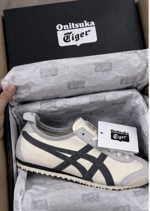 Onitsuuka Tiger Mexico 66 Cream Grey Suede 344