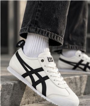 Onitsuuka Tiger Mexico 66 Black White Sole 343