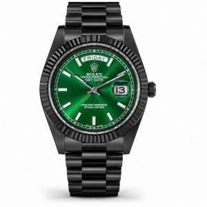 Roleex Day Date Black Green ( Best Quality )