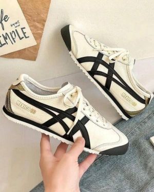 ONITSUKKA TIGER MEXICO 66 WHITE BLACK GOLD