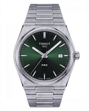 Tissoo_t 1853 PRX Silver Green Dial