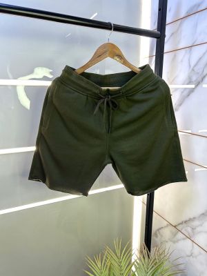 Sale & M Dark Olive Premium Shorts 376