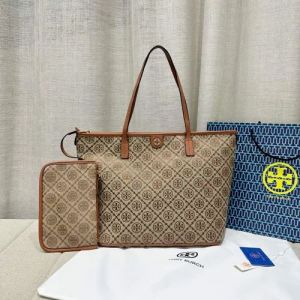 Tory_ jacquard tote bag premium quality with original box 5173