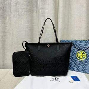 Tory_ jacquard tote bag premium quality with original box 5174