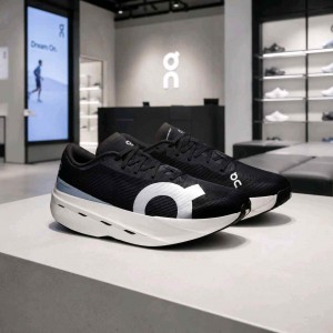 On Cloudboom Volt White Black