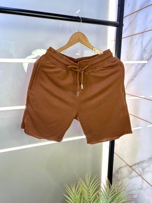 Sale & M Dark Brown Premium Shorts 376