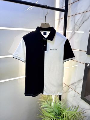 Hacket White Premium Collar Neck Polo T-shirt F3924-W1