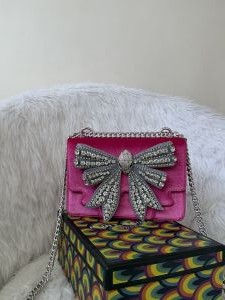 Kurt Gieger London SMALL SHOREDITCH BOW BAG with Original Box