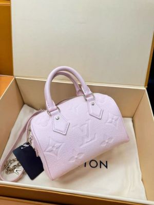 Louiis vuitton speedy bag with og double box 5188