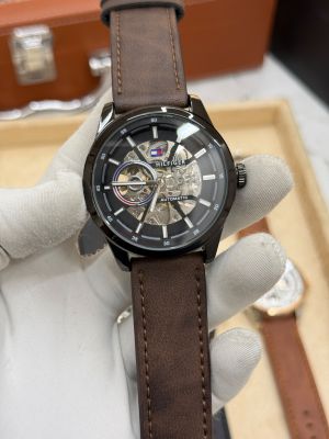 Tommy Hilfigr_Black Brown Leather Fa 1541